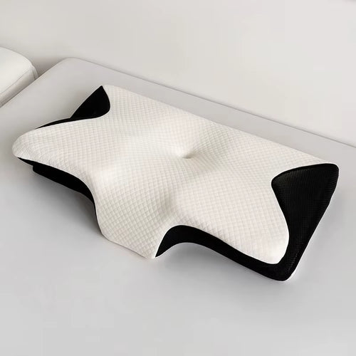 Butterfly Shaped Memory Foam Pillow Slow Rebound Cooling FOAM Wedge Bed Wedge Cervical Cow Horn Pillow FOAM Filled Pillows Bed
